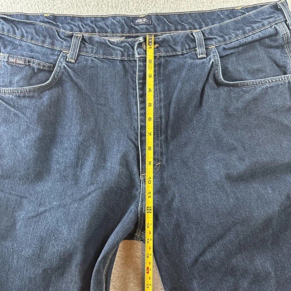 Tyndale FR Men's 42x34 Dark Wash Straight Leg AR/FR Work Construction Cat2